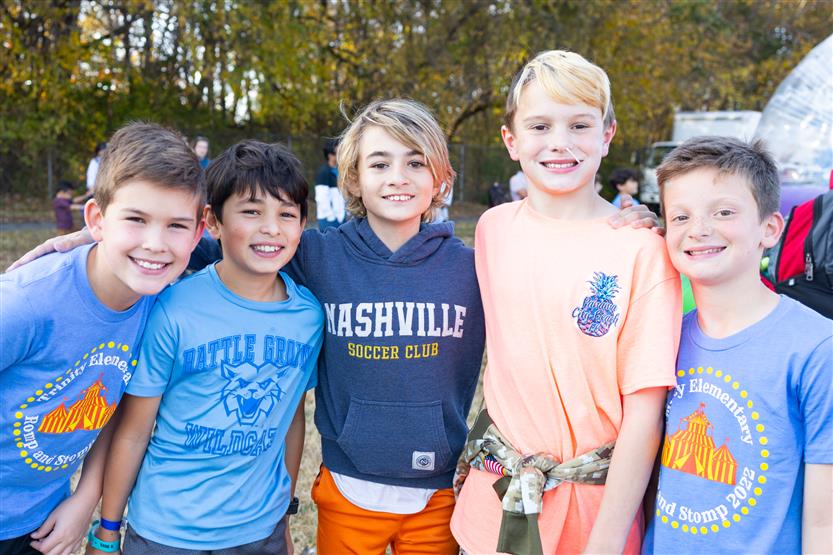Students enjoy Romp N Stomp